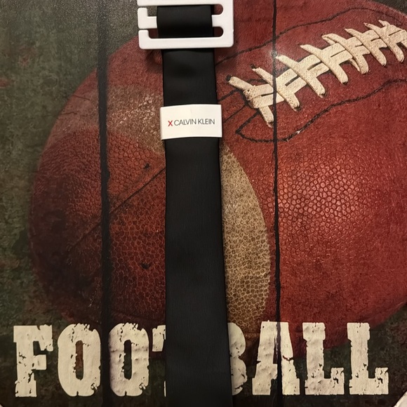 NEW CALVIN KLEIN MEN NECK TIE ALL BLACK PARTY X ULTRA SLIM SKINNY WEDDING SUIT M - Picture 2 of 7